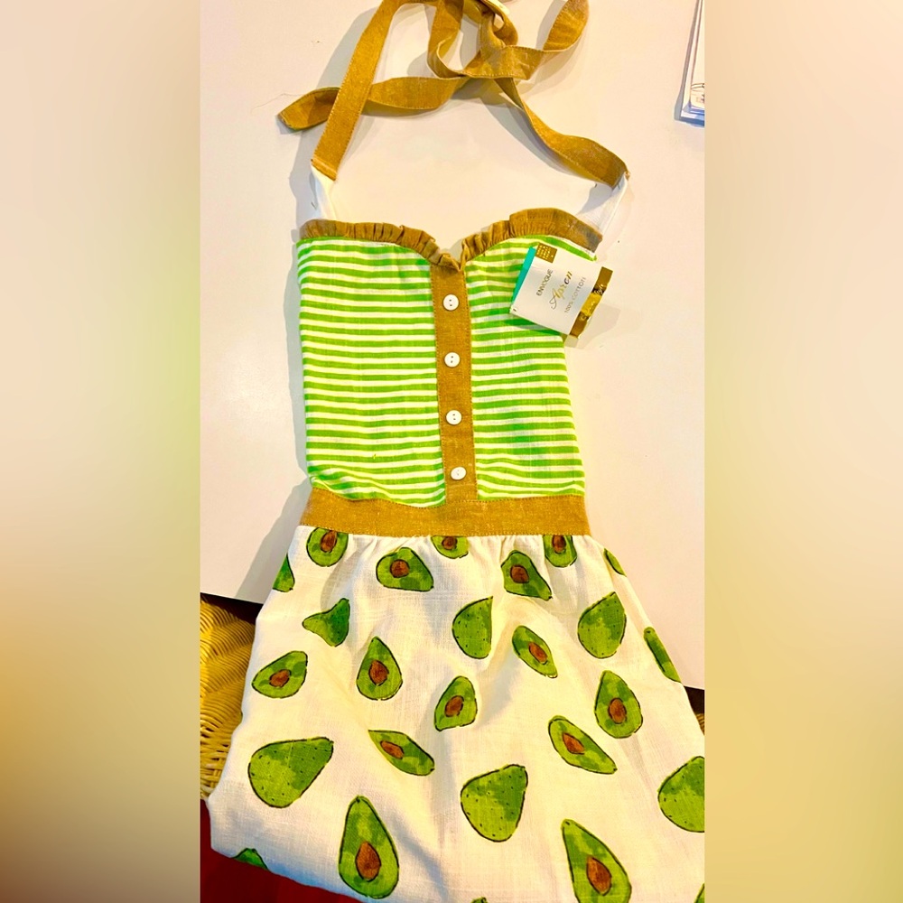 🥑Avocado Apron OSFM NWT